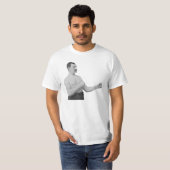 Übermäßig männlicher Mann Meme T-Shirt (Vorne ganz)
