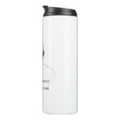 Übermäßige Gedanken? Premium Edition Thermosbecher (Nach rechts gedreht)
