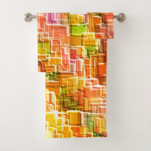 Übermäßiges Durcheinander geprägter Quadratzoll