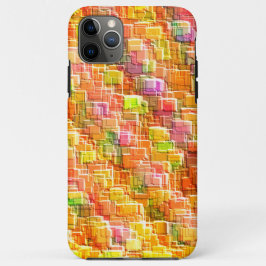 Übermäßiges Durcheinander geprägter Quadratzoll Case-Mate iPhone Hülle