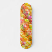 Übermäßiges Durcheinander geprägter Quadratzoll Skateboard (Vorne)