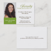 Übermäßiges Logo für ein benutzerdefiniertes Unter Visitenkarte (Vorne/Hinten)