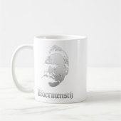 Ubermensch – Friedrich Nietzsche Best German Philo Kaffeetasse (Links)
