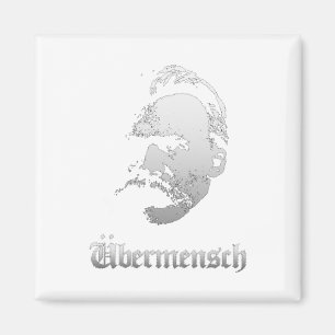 Übermensch – Friedrich Nietzsche Bester Deutscher Magnet