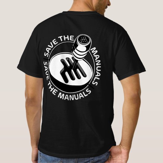 Übermittlung der Handbücher retten T-Shirt (Rückseite)