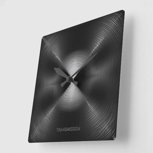 ÜBERMITTLUNG QUADRATISCHE WANDUHR (Winkel)