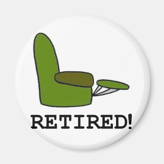 Übermüdete Artikel Magnet (Vorne)