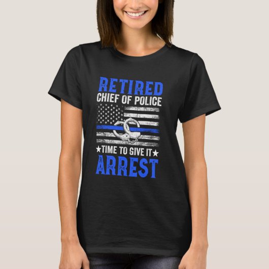 Übermüdeter Polizeichef Zeit, ihm Zeit zu geben T-Shirt (Vorderseite)
