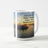 ÜBERNACHTENDE PHILIPPIER 4:13-SKRIPTURE KAFFEETASSE (VorderseiteRechts)
