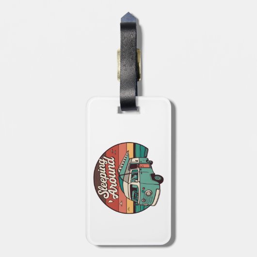 Übernachtung im Campingplatz Gepäckanhänger (Rückseite vertikal)