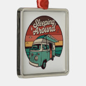 Übernachtung im Campingplatz Ornament Aus Metall (Rechts)