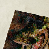 ÜBERNACHTUNG IN SHANGRI-LA Strandtuch (Beispiel)