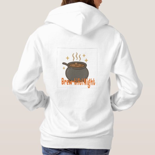 Übernachtung - Kaffeekessel Magie Hoodie (Rückseite)