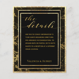 Übernachtungen in Granit & Gold - Hochzeitsdetails