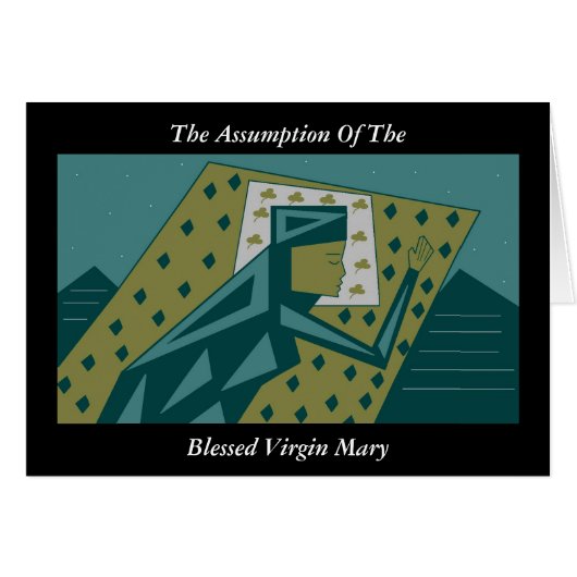 Übernahme der gesegneten Jungfrau Mary (Vorderseite (Horizontal))