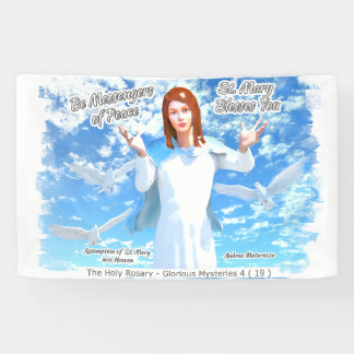 Übernahme der heiligen Maria in den Himmel 2 Banner