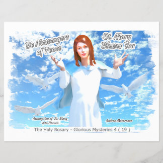 Übernahme der heiligen Maria in den Himmel 2 Flyer
