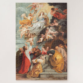 Übernahme der Jungfrau, Rubens Art Jigsaw Puzzle