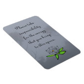 Übernahme der Verantwortung für die Energie, die S Magnet (Rechte Seite)