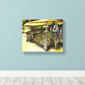 Übernahme des Besitzes von Ausschreibungen Leinwanddruck (Insitu (Holzboden))