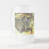 Übernahme des Besitzes von Ausschreibungen Mattglas Bierglas (Vorderseite Links)