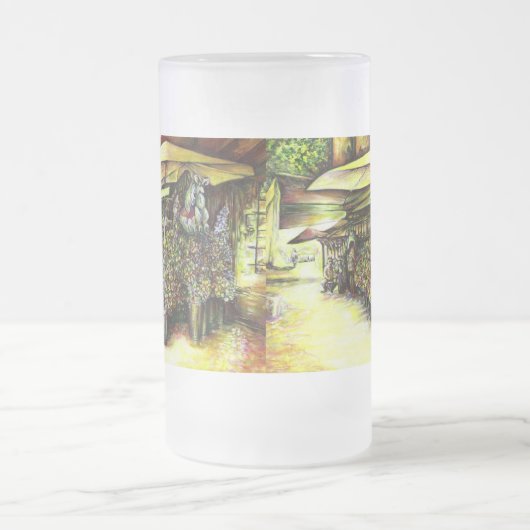 Übernahme des Besitzes von Ausschreibungen Mattglas Bierglas (Mittel)