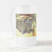 Übernahme des Besitzes von Ausschreibungen Mattglas Bierglas (Vorderseite Links)