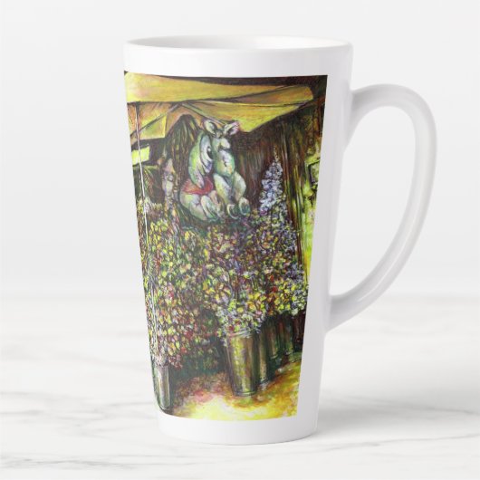 Übernahme des Besitzes von Ausschreibungen Milchtasse (Rechts)