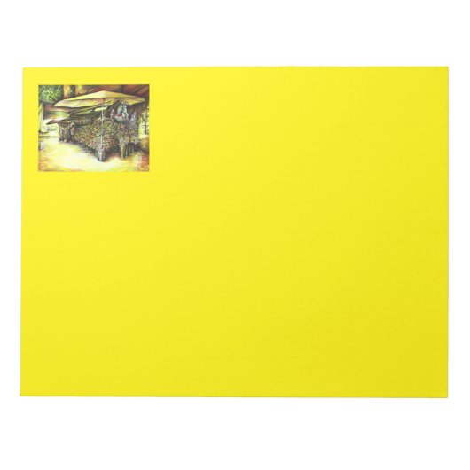 Übernahme des Besitzes von Ausschreibungen Notizblock (Vorderseite)