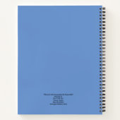 Übernahme des Besitzes von Ausschreibungen Notizblock (Rückseite)