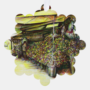 Übernahme des Besitzes von Ausschreibungen Ornament Karte