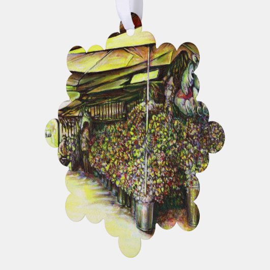 Übernahme des Besitzes von Ausschreibungen Ornament Karte (Linke Ecke)