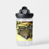 Übernahme des Besitzes von Ausschreibungen Trinkflasche (Vorne)