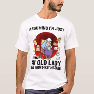 Übernahme im Jusst an Ald Lady Shirt
