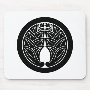 Übernahme japanischer Ginger im Kreis Mousepad