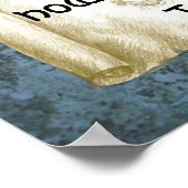 Übernahme von Risiken Poster (Ecke)