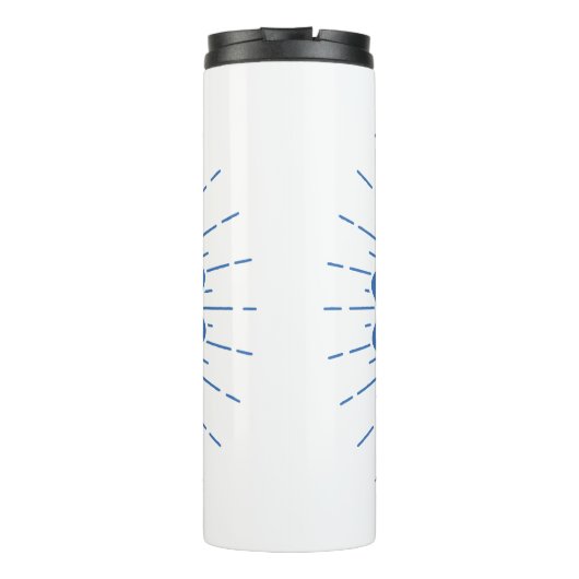 Übernatürlich "Dean sagt, isst mehr Kuchen!" Thermosbecher (Rückseite)