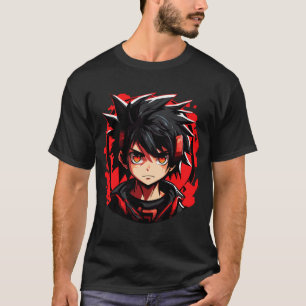 Übernatürliche Ausrüstung: Anime-Junge T-Shirt