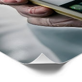 Übernatürliche Einflüsse auf moderne Geräte Poster (Ecke)