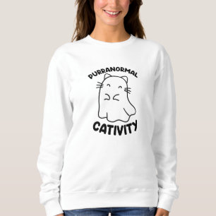 Übernatürliche Katzenaktivität Sweatshirt