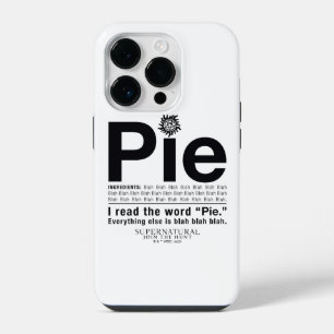 Übernatürliche "Pie"-Zitat iPhone 14 Pro Hülle