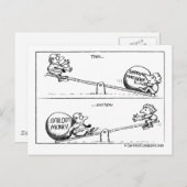 Übernehmen die Banken Kredite? Postkarte (Vorne/Hinten)