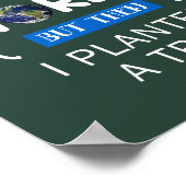 Übernehmen Sie die Welt Planeten einen kleinen Bau Poster (Ecke)