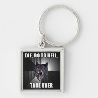 Übernehmen Sie Höllen-Schlüsselanhänger Schlüsselanhänger