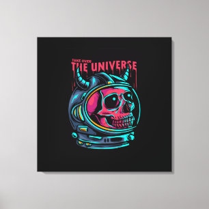 Übernimm das Universum Stretch Canvas Druck Leinwanddruck