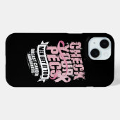 Überprüfe Deine Brustmuskeln Männer-Brustkrebs-Bew Case-Mate iPhone Hülle (Rückseite (Horizontal))