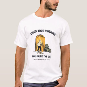 Überprüfe deine Privilegien - Bitcoin Frauen T-Shi T-Shirt