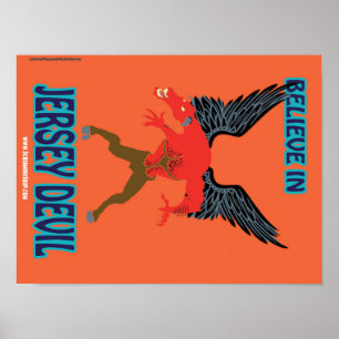 ÜBERPRÜFEN! Glauben Sie an Jersey Devil Poster