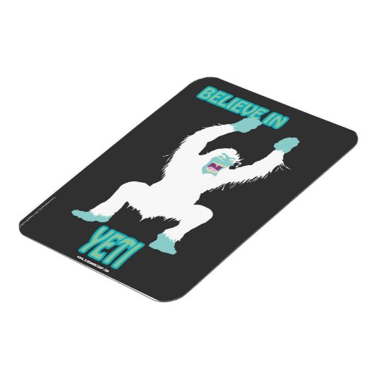 ÜBERPRÜFEN! Glauben Sie an Yeti Magnet (Linke Seite)