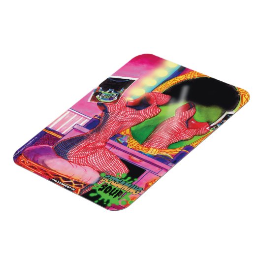 ÜBERPRÜFEN! Mandy im Spiegelmagnet Magnet (Linke Seite)